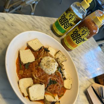 Flower Child - Tofu Bolognese - New American Near Me - Sandy Springs, Georgia Flower Child - Tofu Bolognese - New American Near Me - Sandy Springs, Georgia