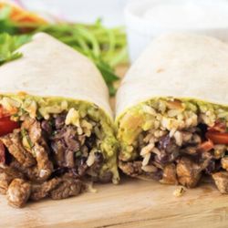 Pancho Villa Taco Shop - This is what a carne asada burrito should look like at the very least especially for a $17