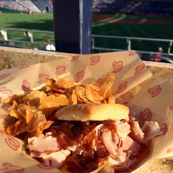 Nationals Park - Virginia Ham Biscuit with Chips - Stadiums & Arenas Near Me - Washington, DC, District of Columbia Nationals Park - Virginia Ham Biscuit with Chips - Stadiums & Arenas Near Me - Washington, DC, District of Columbia