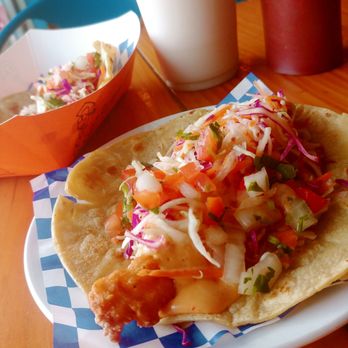 Taco Nano - Beer battered tilapia - Mexican Near Me - Northfield, Illinois