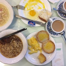 Set A (top portion) and Set B (bottom portion). Obviously a yummy breakfast as we already started eating before the picture! Set A (top portion) and Set B (bottom portion). Obviously a yummy breakfast as we already started eating before the picture!
