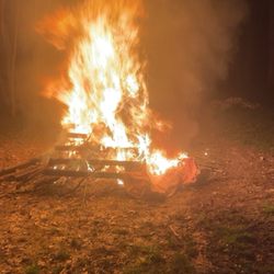 American Wilderness Campground - Fire