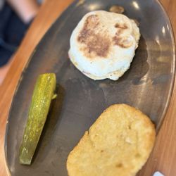 Happy Place Coffee & Eats - Bacon eggs and cheese English muffins, Bailada.