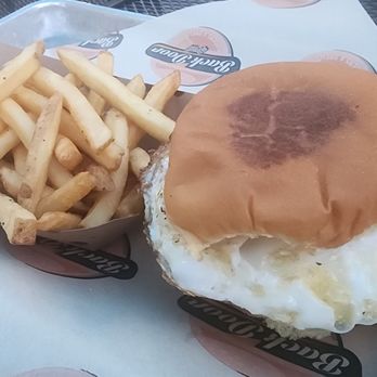 Back Door Grill - Classic  cheeseburger with an egg. - American Near Me - Steamboat Springs, Colorado