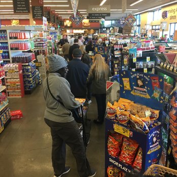 Safeway - This Safeway sucks. They never have enough checkers. Ever. Lines stretching down the aisles. - Grocery Near Me - Alameda, California Safeway - This Safeway sucks. They never have enough checkers. Ever. Lines stretching down the aisles. - Grocery Near Me - Alameda, California
