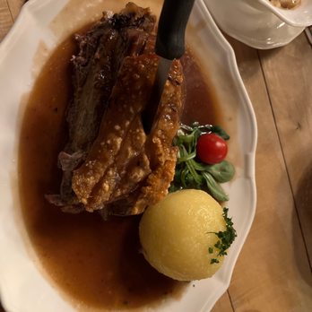 Heilig Geist Spital - Pork shoulder with a potato ball .. Delicious !!! - International Near Me - Nuremberg, BY