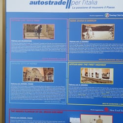 Autogrill - A list of things to see along the Italian Freeways - In English