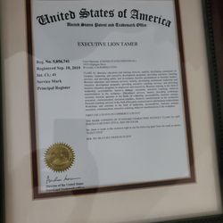 Hankin Marc-Hankin Patent Law - Hanging proudly in my office! Thank you, Marc and Kevin!