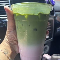 Strawberry matcha Strawberry matcha