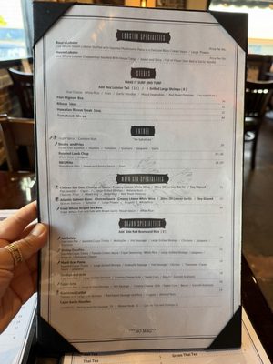 Menu photo 2 Roux Seafood Kitchen Huntington Beach, CA