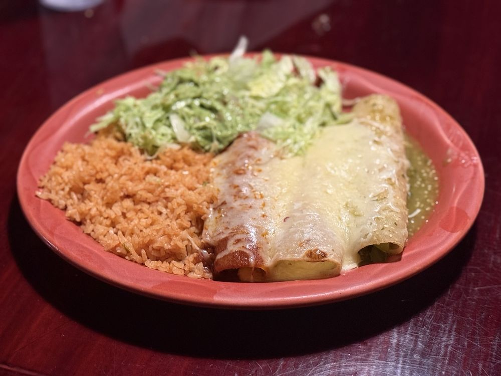 Food from Azteca Mexican Grill