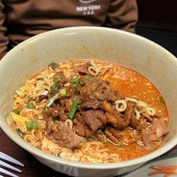 Nak Won Korean Restaurant / Rice cake Bakery - Spicy pork ramen