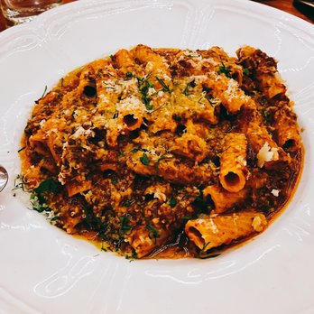 Cindy's Rooftop - Rigatoni Bolognese - New American Near Me - Chicago, Illinois Cindy's Rooftop - Rigatoni Bolognese - New American Near Me - Chicago, Illinois