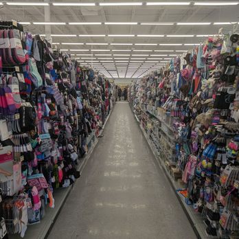 Dollarama - Socks and hair accessories. This aisle is long! - Discount Store Near Me - Richmond Hill, Ontario