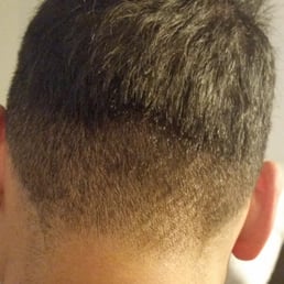 Uneven cut