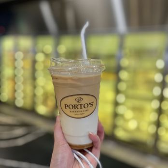 Porto's Bakery & Cafe - Dulce de Leche Latte - Bakeries Near Me - Glendale, California Porto's Bakery & Cafe - Dulce de Leche Latte - Bakeries Near Me - Glendale, California