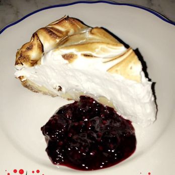 Doughbird - Lemon Meringue Pie w/Blackberry compote - Pizza Near Me - Phoenix, Arizona Doughbird - Lemon Meringue Pie w/Blackberry compote - Pizza Near Me - Phoenix, Arizona