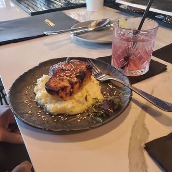 Korner 67 - Sea bass Is awesome.  And I had the wagyu burgers, bit I ate them before taking the pictures - Cocktail Bars Near Me - Miami Lakes, Florida