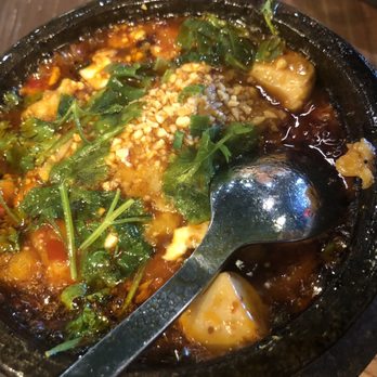 NiHao - stone pot tofu fish (like mapo tofu with fish but not spicy) - Chinese Near Me - Arlington, Virginia NiHao - stone pot tofu fish (like mapo tofu with fish but not spicy) - Chinese Near Me - Arlington, Virginia