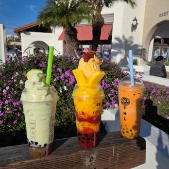 TNL Boba Tea - Avocado smoothie, mango chili, and Thai tea - Bubble Tea Near Me - Oceanside, California
