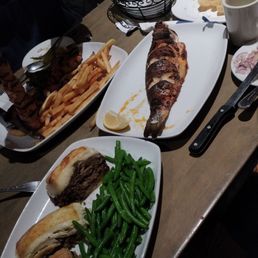 Moussaka, pasticchio, spinach pie Moussaka, pasticchio, spinach pie