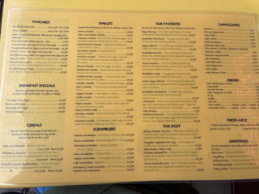 Menu photo 1 Rex's Cafe San Pedro, CA Menu photo 1 Rex's Cafe San Pedro, CA