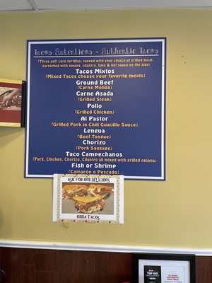 Menu photo 2 El Paso Taco Grill Farmingdale, NY