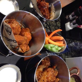 Topgolf - Chicken wings deal (three different flavors) - Golf Near Me - Roseville, California Topgolf - Chicken wings deal (three different flavors) - Golf Near Me - Roseville, California