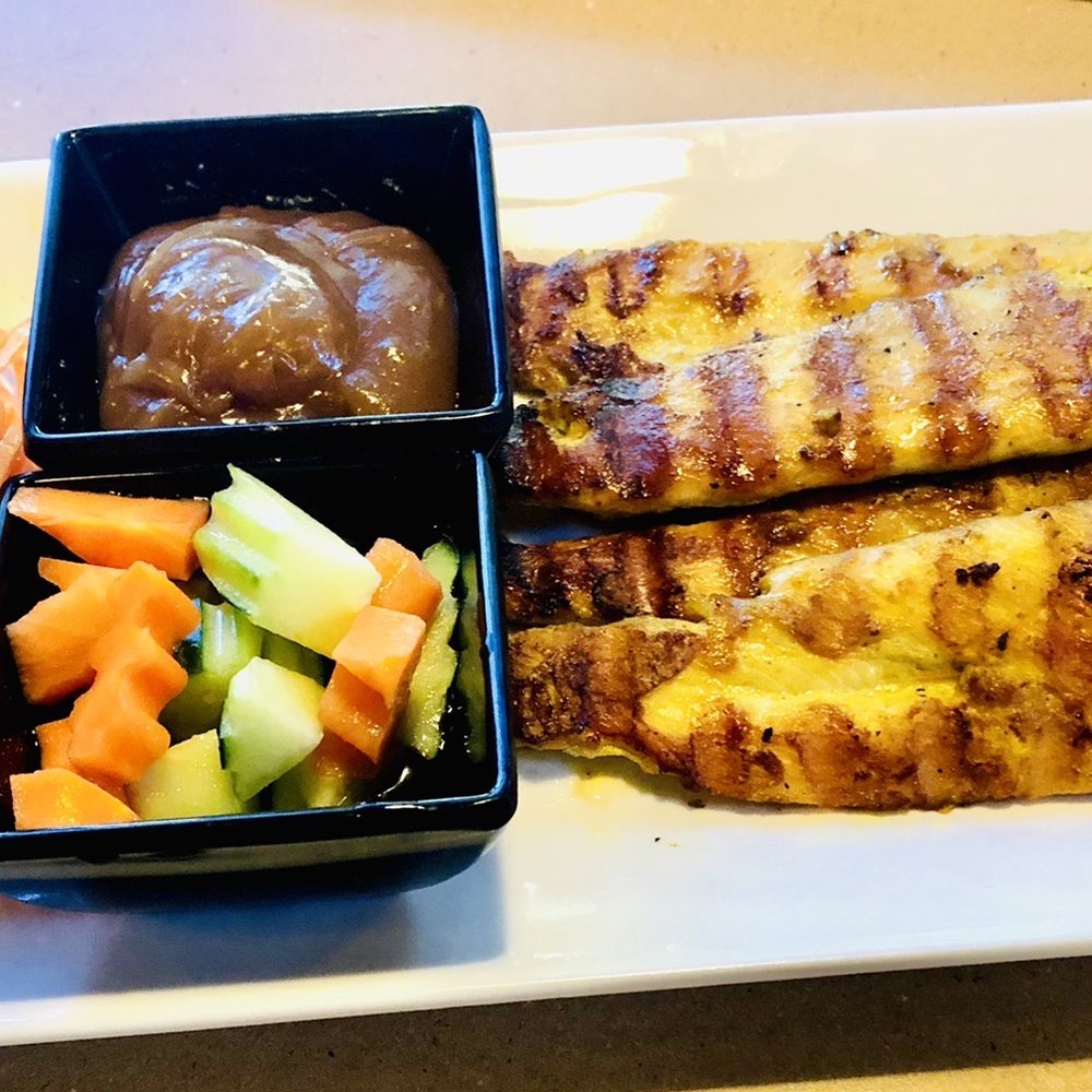 Coconut Cafe - Chicken Sate - Laotian Near Me - Merced, California Coconut Cafe - Chicken Sate - Laotian Near Me - Merced, California