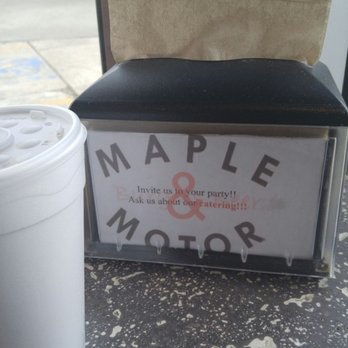 Maple and Motor - Seat at the bar - Burgers Near Me - Dallas, Texas Maple and Motor - Seat at the bar - Burgers Near Me - Dallas, Texas