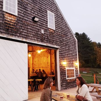 Absolem Cider - Patio - Cideries Near Me - Winthrop, Maine