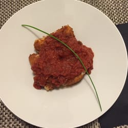 Mast - Mozzarella panée a la sauce tomate basilic