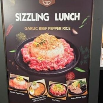 Sizzling Lunch - Banner of delicious dishes - Steakhouses Near Me - Mountain View, California Sizzling Lunch - Banner of delicious dishes - Steakhouses Near Me - Mountain View, California