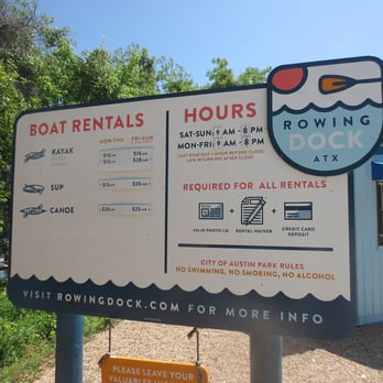 Rowing Dock - Boating Near Me - Austin, Texas