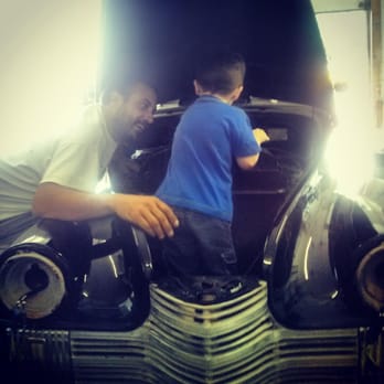 Hey Neighbor Heating & Cooling - Me and the grand son under the hood - Heating & Air Conditioning/HVAC Near Me Hey Neighbor Heating & Cooling - Me and the grand son under the hood - Heating & Air Conditioning/HVAC Near Me