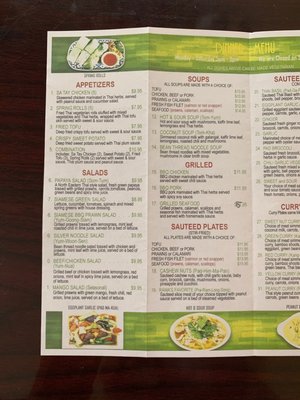 Menu photo 8 Thai Basil Chico, CA