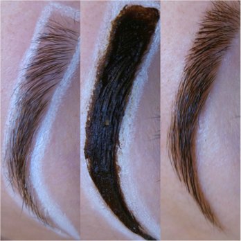 Dollface Salon - Henna brow transformation leaves brows looking filled in for weeks! - Waxing Near Me - Scottsdale, Arizona Dollface Salon - Henna brow transformation leaves brows looking filled in for weeks! - Waxing Near Me - Scottsdale, Arizona