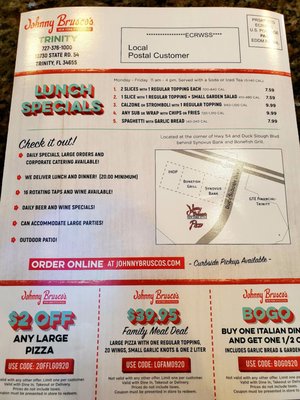 Menu photo 5 Johnny Brusco's New York Style Pizza Trinity, FL Menu photo 5 Johnny Brusco's New York Style Pizza Trinity, FL