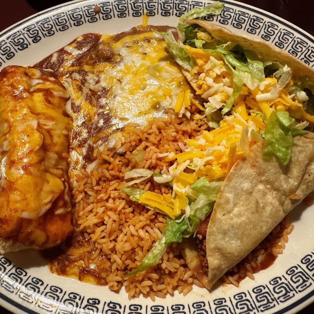 Rodrigo's Mexican Grill - 3 Item combo - Tamale, Ground Beef Taco, Shredded Beef Taco plus rice and beans. $20.50 - Mexican Near Me - Riverside, California Rodrigo's Mexican Grill - 3 Item combo - Tamale, Ground Beef Taco, Shredded Beef Taco plus rice and beans. $20.50 - Mexican Near Me - Riverside, California