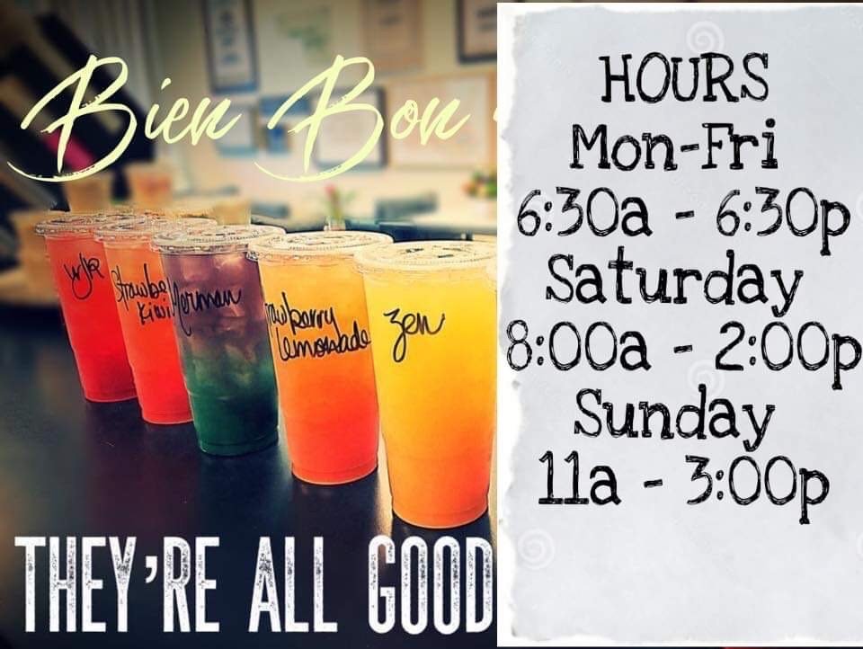 BIEN BON NUTRITION Updated October 2024 3816 W Congress St