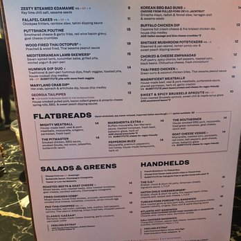 Puttshack - Menu - Mini Golf Near Me - Atlanta, Georgia