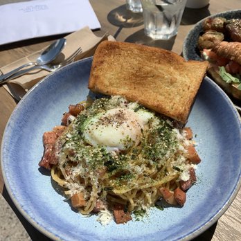 Cafe N One - Carbonara pasta - Desserts Near Me - Markham, Ontario