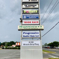 Andrew Godwin, DC - Progressive Health Clinic - Roadside Sign