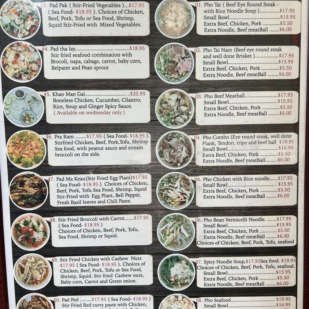 Pho and Thai - Ala Carte and Pho - Vietnamese Near Me - Eagle River, Alaska
