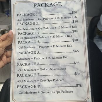 Cozy Nails & Beauty Spa - Package 6 says $98 and yet I was charged $140ish for gel and french. Add on prices should be listed. They want to add surcharges - Nail Salons Near Me - Brooklyn, New York Cozy Nails & Beauty Spa - Package 6 says $98 and yet I was charged $140ish for gel and french. Add on prices should be listed. They want to add surcharges - Nail Salons Near Me - Brooklyn, New York