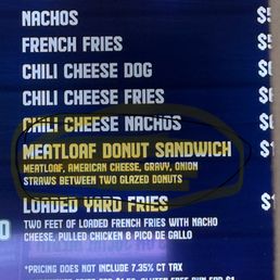 Menu. Yes, that's a real item. Menu. Yes, that's a real item.