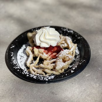Universal Studios Hollywood - Mini Funnel Cake - Amusement Parks Near Me - Universal City, California Universal Studios Hollywood - Mini Funnel Cake - Amusement Parks Near Me - Universal City, California