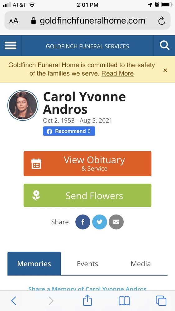 GOLDFINCH FUNERAL HOME - Updated January 2025 - 606 Beaty St, Conway