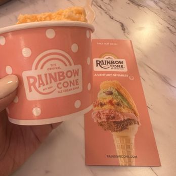 The Original Rainbow Cone - Ice Cream & Frozen Yogurt Near Me - Hurst, Texas