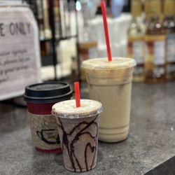 Sweet Aroma Coffeehouse & Bakery - Hot chocolate, frozen chocolate. And a Hawaiian Salted Caramel Coconut Latte